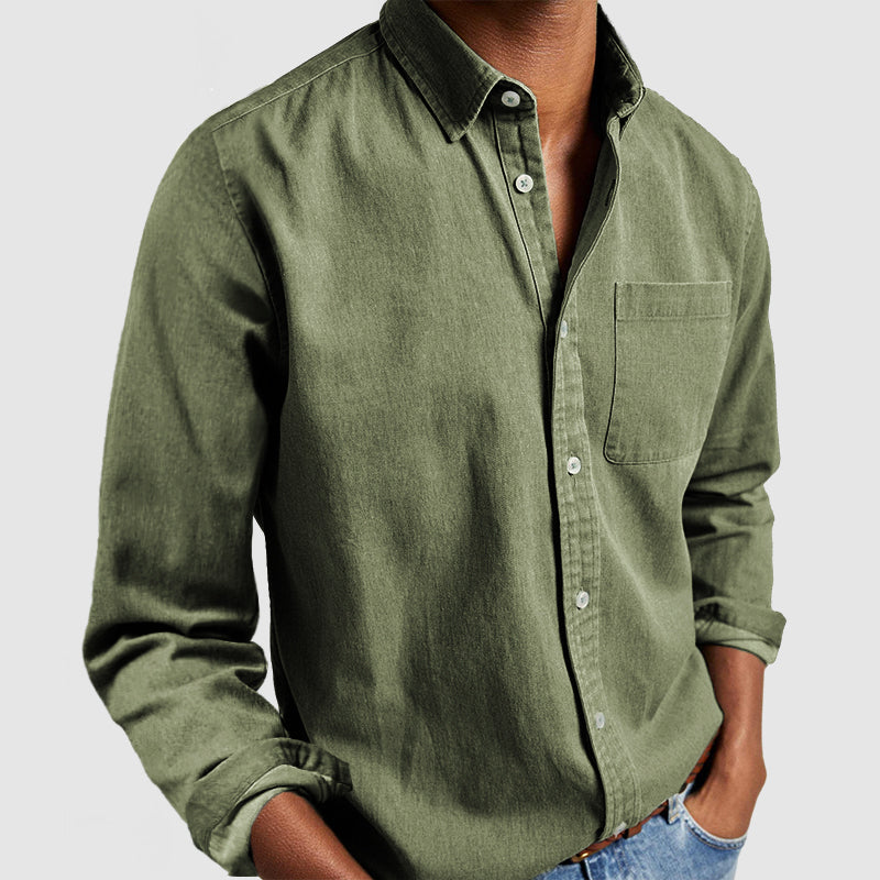 Marcatino™ | Casual Katoenen Basis Shirt
