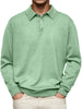 Marcatino™ | Casual en Comfortabele Lange Mouwen Heren Poloshirt