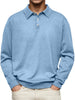 Marcatino™ | Casual en Comfortabele Lange Mouwen Heren Poloshirt