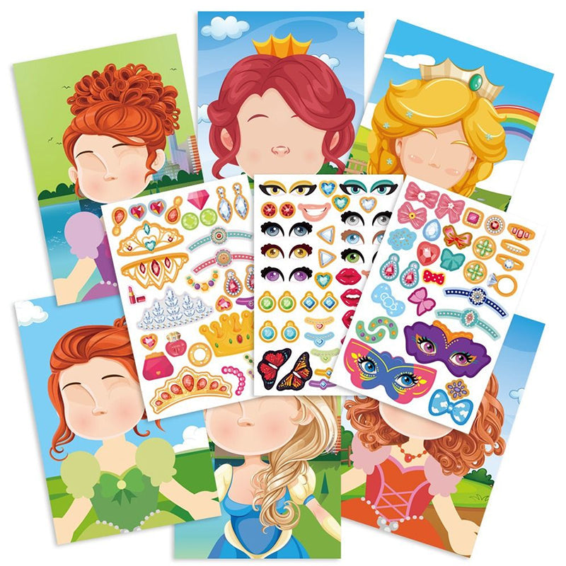 StickersBook 2+1 GRATIS: DIY Stickerboek Knutselen Voor Jongens En Meisjes