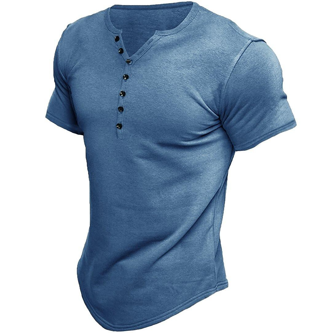 CasualT-Shirt: Casual T-shirt Met Korte Mouwen voor Mannen
