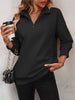 Marcatino™ | Loshangende Schouders met Rits Sweatshirt