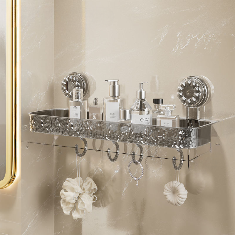 BathroomRack:Luxe Zonder Boren Opberg- en Badkamerrek