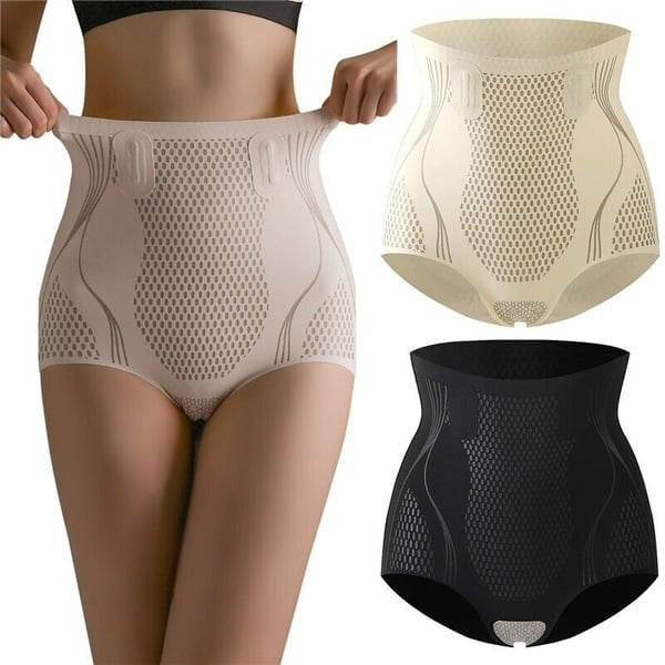 Marcatino™ | Zijde Ioon Vezel Hoge Taille Vormgeven aan Panty Korte Broek