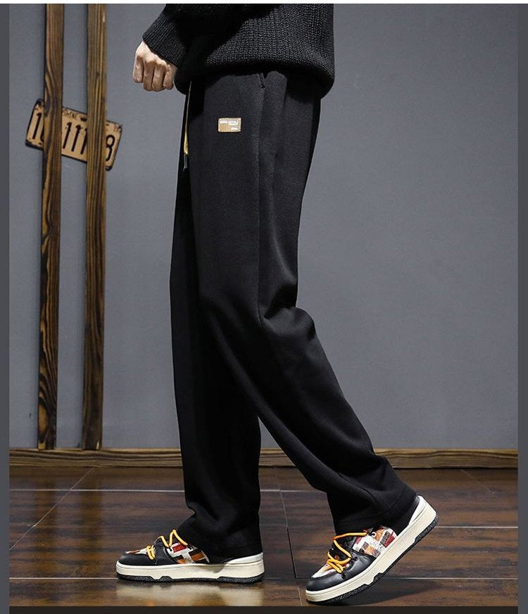 Marcatino™  LoosePants: Casual Los Broek met Rechte Pijpen
