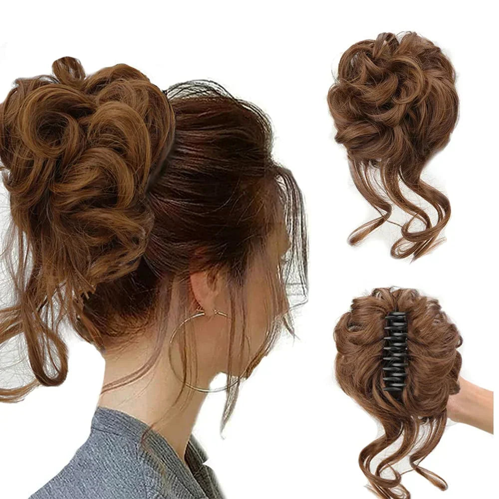 HairBun 1+1 GRATIS: Instant Krullend Vrouwen Haar Bun Clip