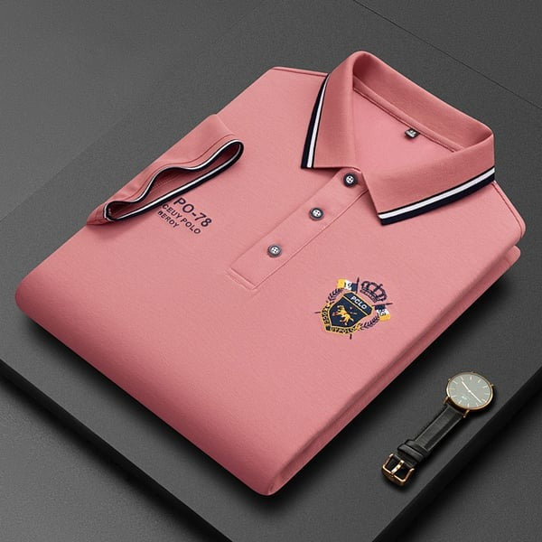Marcatino™ | Solide Kleur Zakelijke Geborduurd Poloshirt
