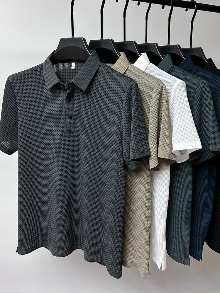 Marcatino™ ComfyShirt 1+1 GRATIS: Comfortabel Stijlvol Ademend Herenoverhemd Met Korte Mouwen