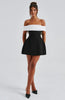Marcatino™ | Mini Jurk Wit/Zwart