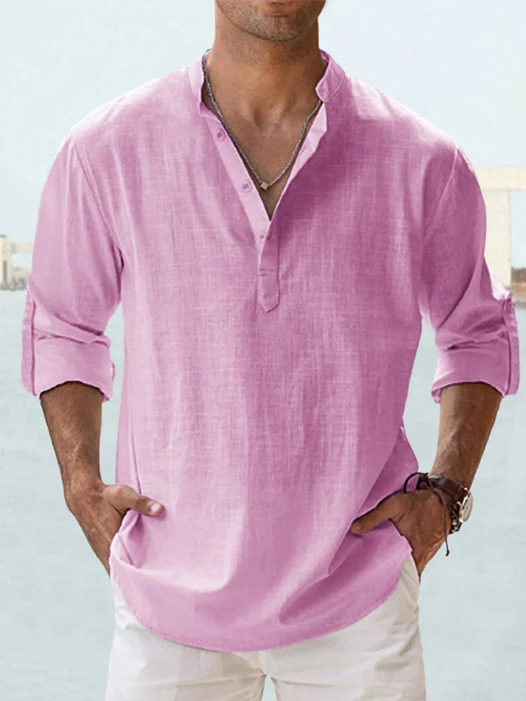 Marcatino™ | Casual Lange Mouwen Herenoverhemd