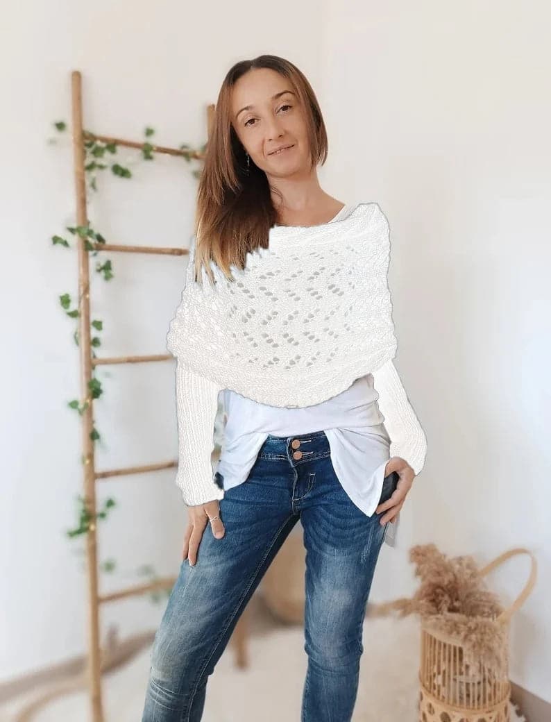 Marcatino™ | Gebreide Wrap Schals voor Dames