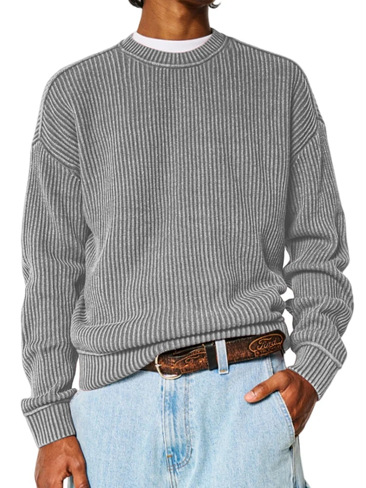 Marcatino™ | Heren Sweater Met Veelzijdige Ronde Hals