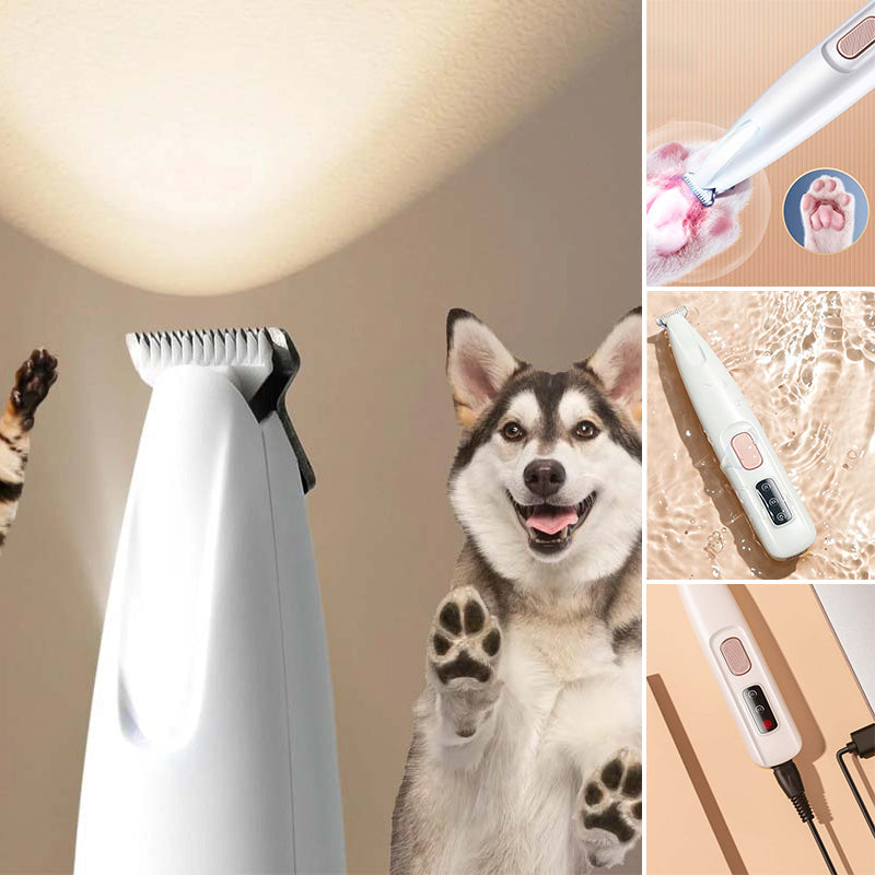 PetGroomer: Huisdier Haar Trimmer Met LED Lampje