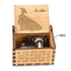 MusicBox 1+1 GRATIS - Hand Zwengel Houten Muziekdoos