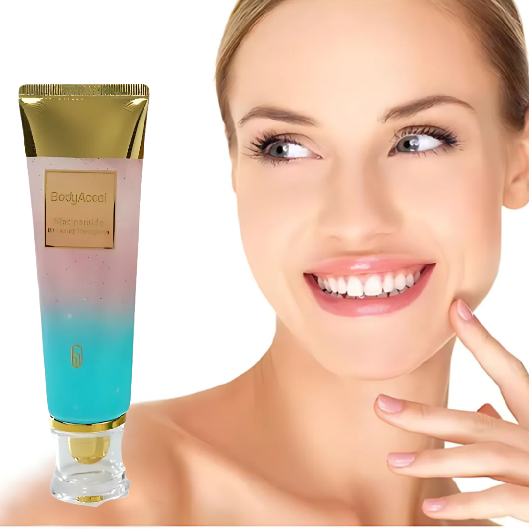 WhiteTooth 1+1 GRATIS: Niacinamide Witmaking En Vlekverwijdering Tandpasta