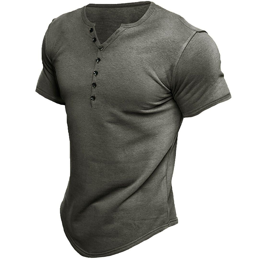CasualT-Shirt: Casual T-shirt Met Korte Mouwen voor Mannen