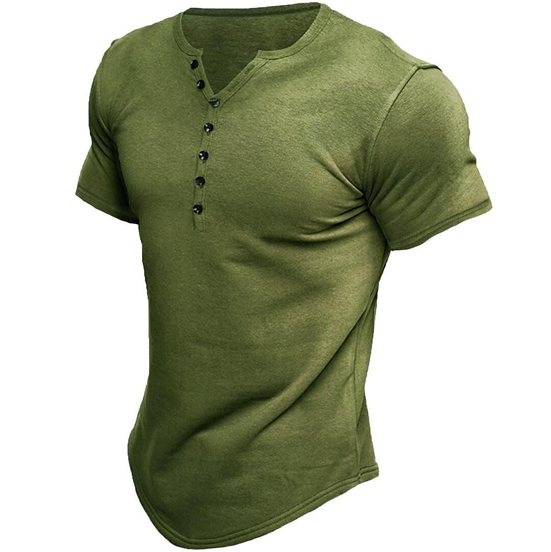CasualT-Shirt: Casual T-shirt Met Korte Mouwen voor Mannen