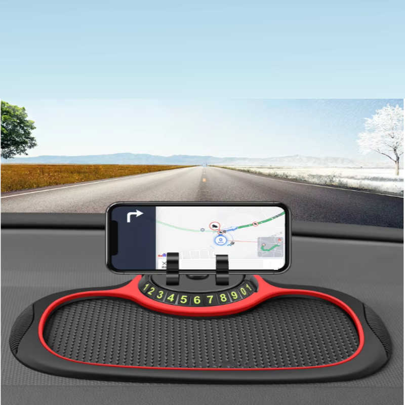 DashboardMat 1+1 GRATIS: 3 in 1 Auto Dashboard Anti-slip Telefoonstootkussen
