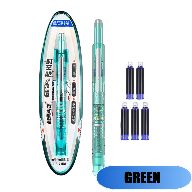 RetractablePen - Navulbare En Intrekbare Vulpen Met Inktpatronen