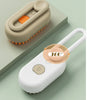 PetBrush: 3-in-1 Huisdieren Verzorging Stoom- En Massageborstel