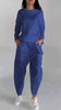 Marcatino™ Casual Ronde Hals Lang Mouw Tweedelig Kostuum