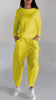 Marcatino™ Casual Ronde Hals Lang Mouw Tweedelig Kostuum