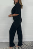Marcatino™ T-shirts & Broeken Luxe Lounge Set