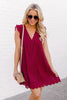 Marcatino™ SpringDress: Kanten Lentejurk met V-hals en Zakken