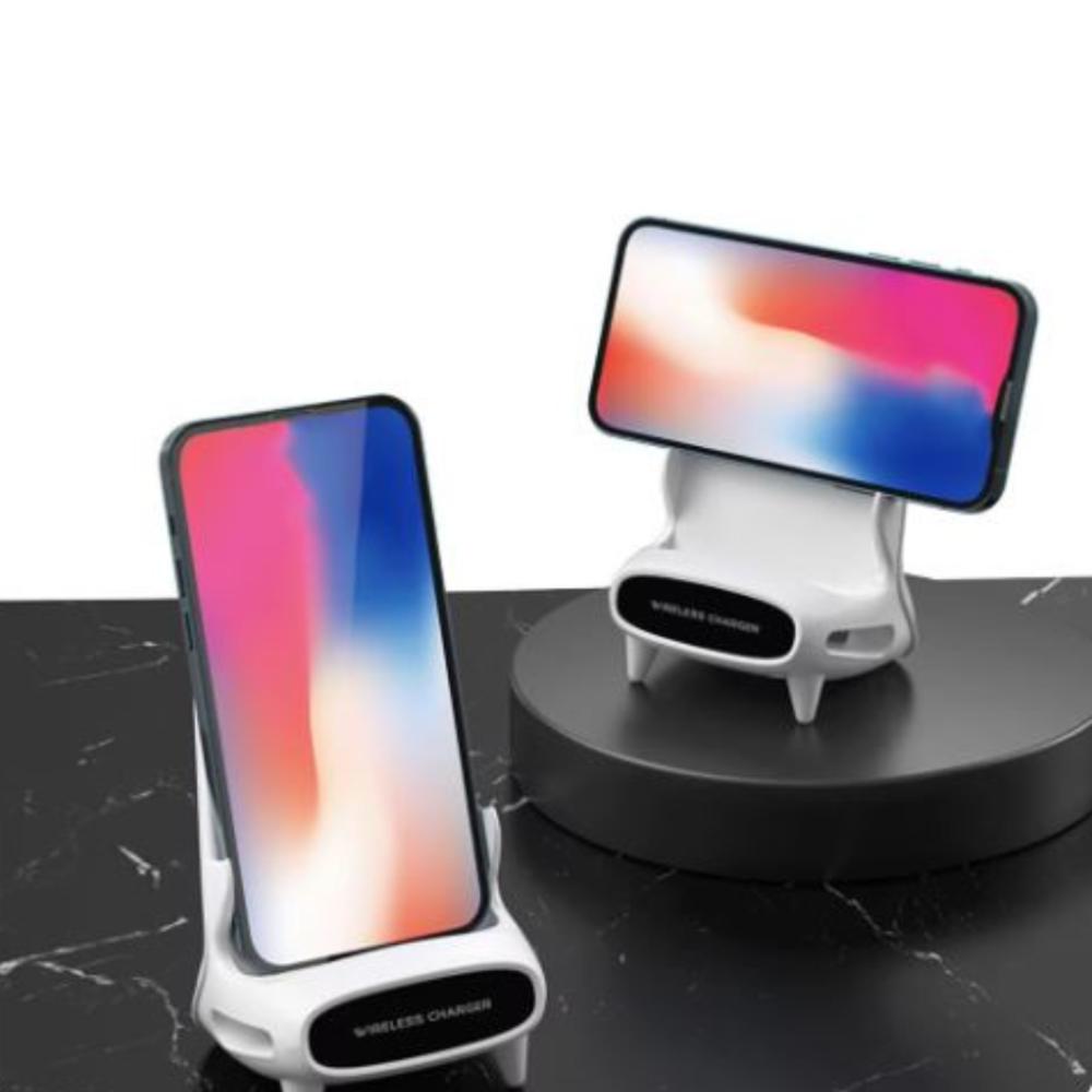 Marcatino™ ChargingChair: Mini Stoel Wireless Telefoon Snellader