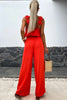 Marcatino™ | Mouwloze Jumpsuit Met Wijde Pijpen