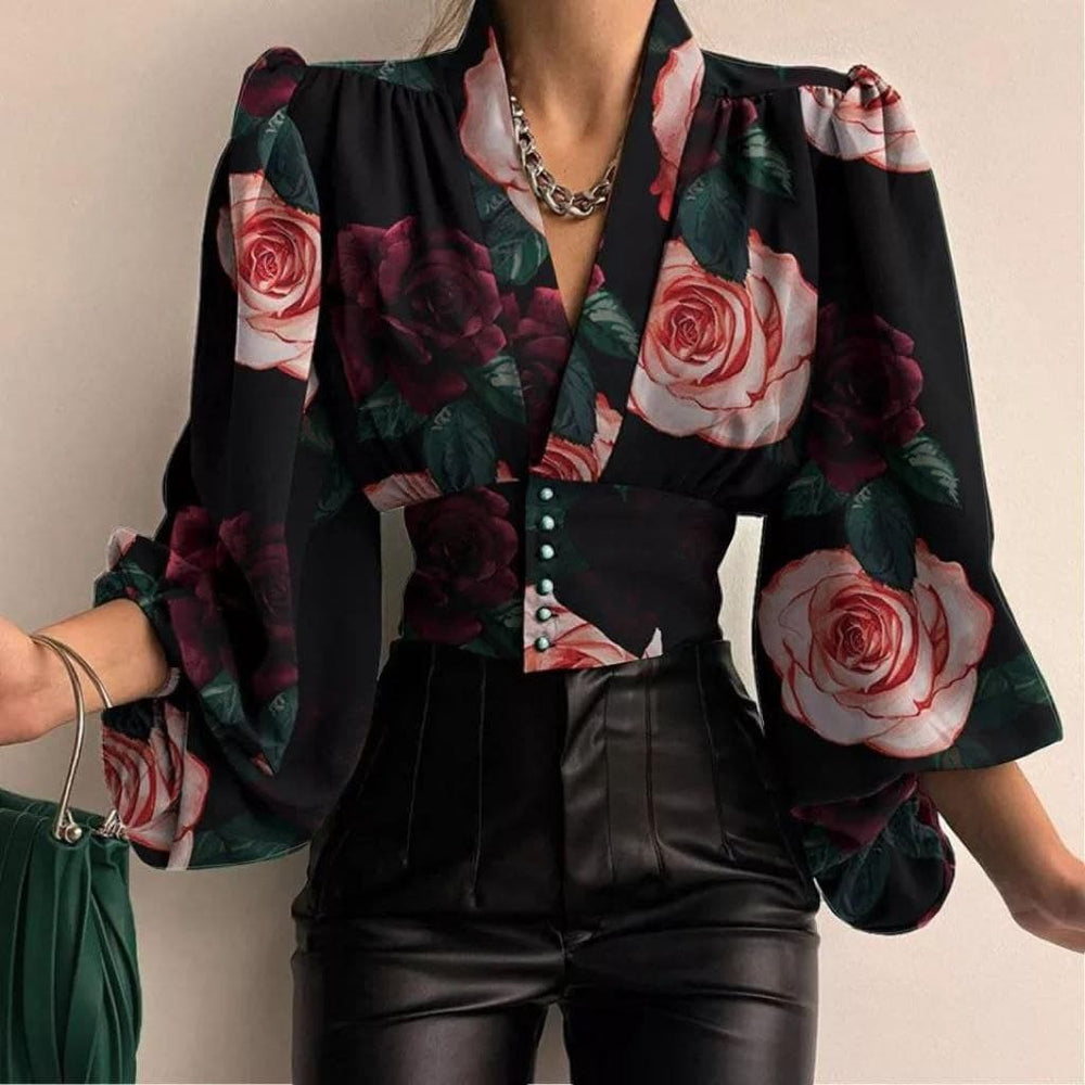 Marcatino™ | Klassieke Luxe Heuplijn Blouse