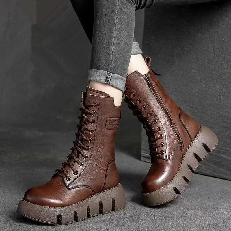 Marcatino™ | Nieuwe Mode Orthopedische Leren Laarzen