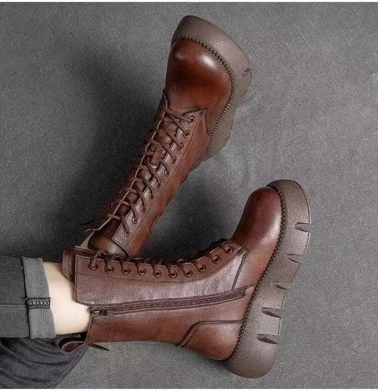 Marcatino™ | Nieuwe Mode Orthopedische Leren Laarzen