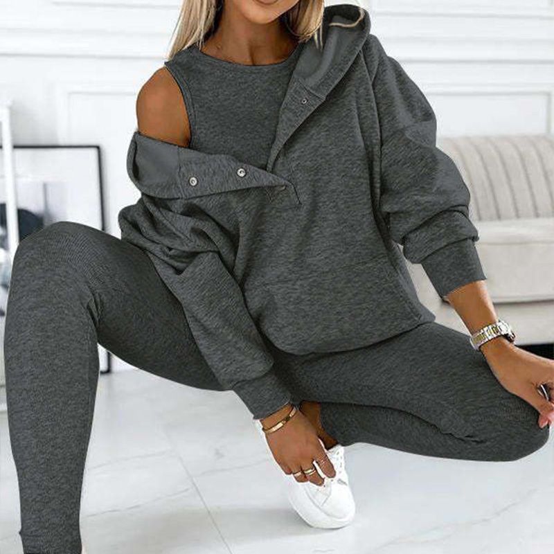 Marcatino™ | 3-in-1 Dames Casual Sweatshirt met Capuchon