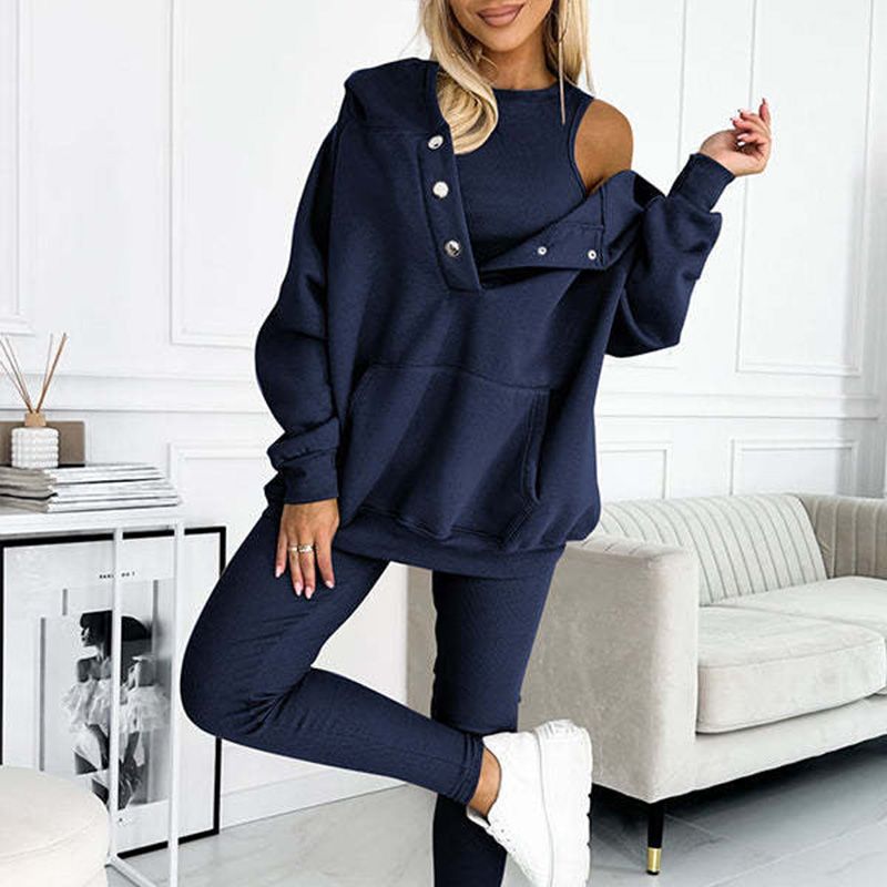 Marcatino™ | 3-in-1 Dames Casual Sweatshirt met Capuchon