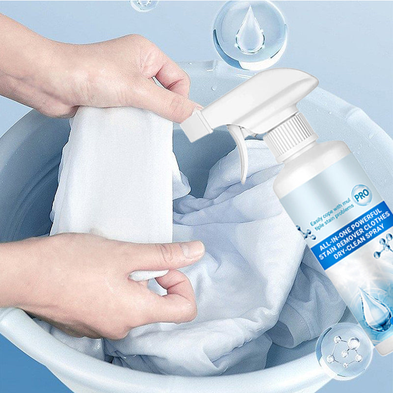 StainRemover 1+1 GRATIS: Alles-in-Eén Vlekverwijderende Kledingspray Voor Chemisch Reinigen