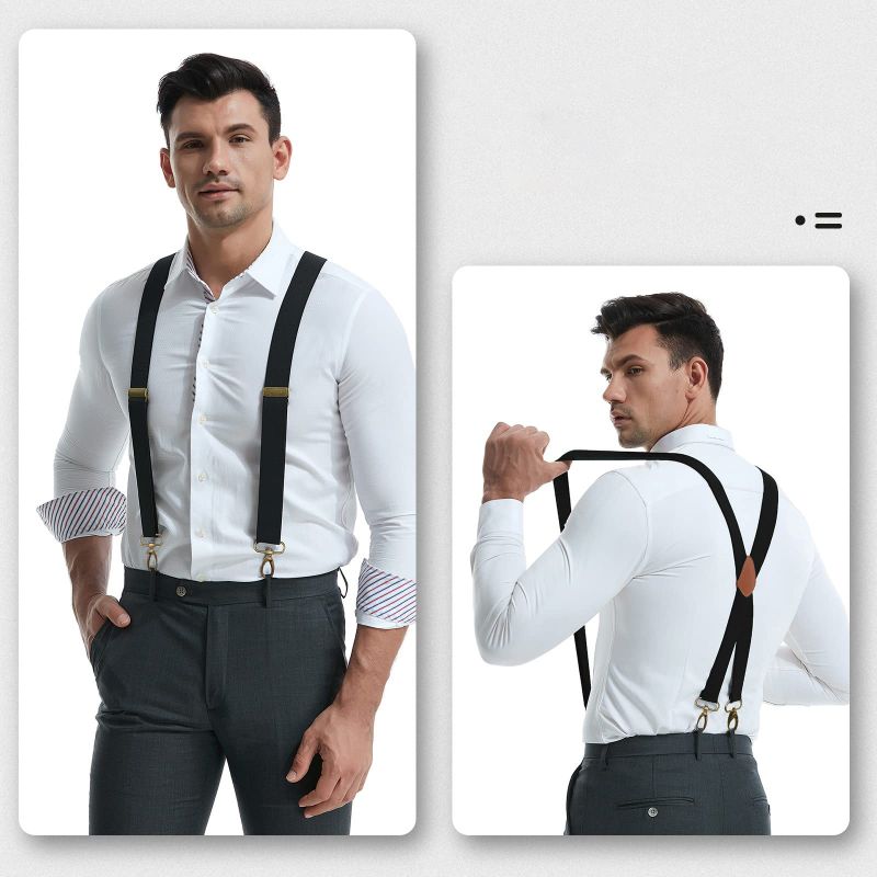 Marcatino™  Suspenders: Verstelbare Elastische Vintage Bretels voor Mannen
