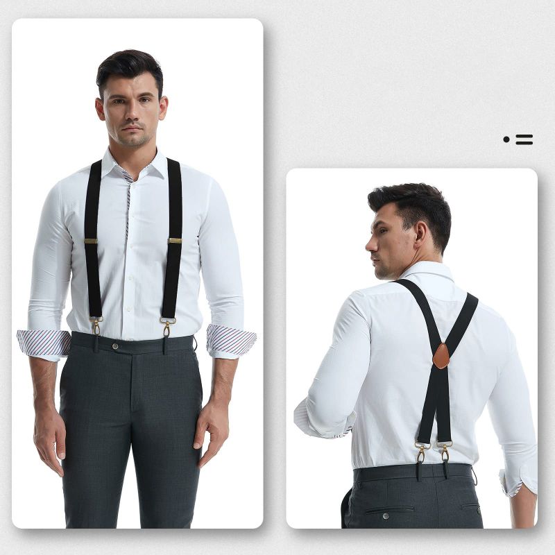 Marcatino™  Suspenders: Verstelbare Elastische Vintage Bretels voor Mannen