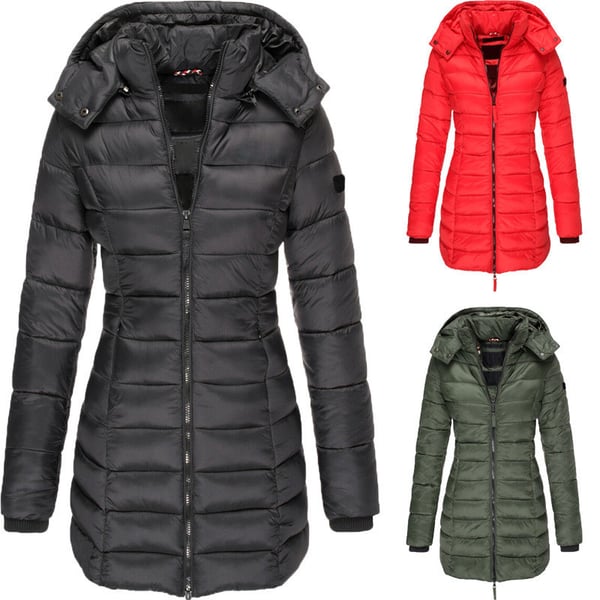 Marcatino™ | Warme Wintervrouwe Jas Met Capuchon