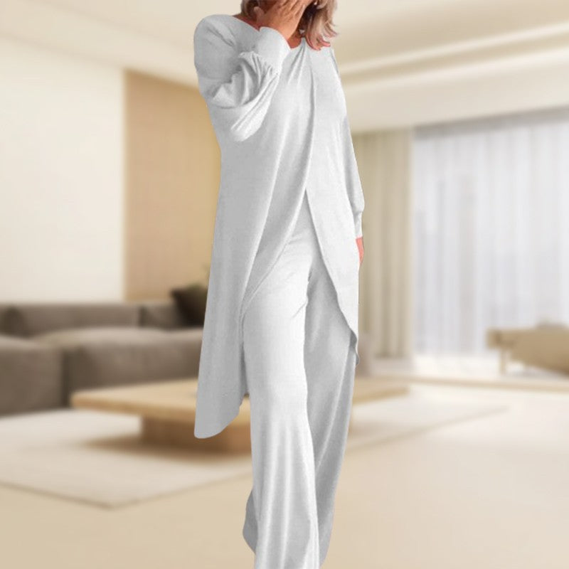 Marcatino™ ComfySet: Ultrazachte En Comfortabele Dames Top En Broek Set