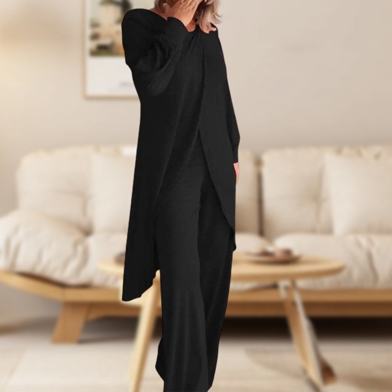 Marcatino™ ComfySet: Ultrazachte En Comfortabele Dames Top En Broek Set