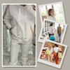 Marcatino™ | Trekkoord Capuchon Tops en Broeken 2-Delige Set