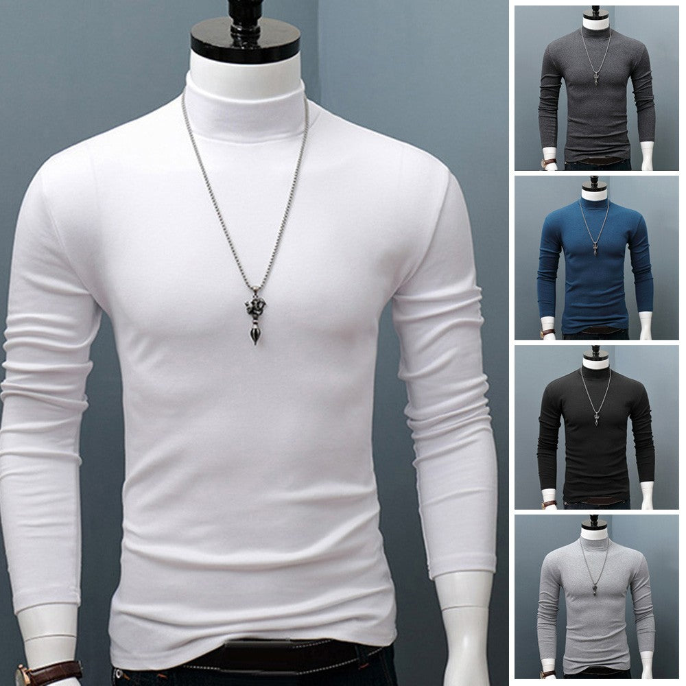 Marcatino™ | Katoenen Thermisch T-shirt met Hoge Hals