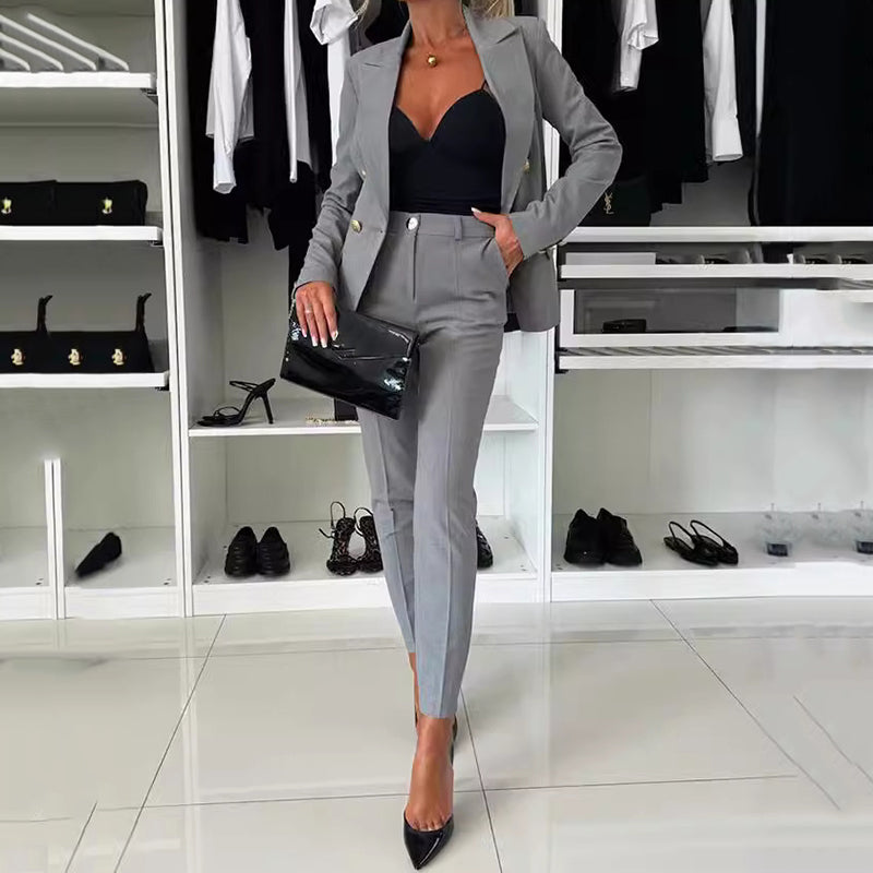 FormalSet: Elegante En Formele Set - Dames Blazer En Broekpak