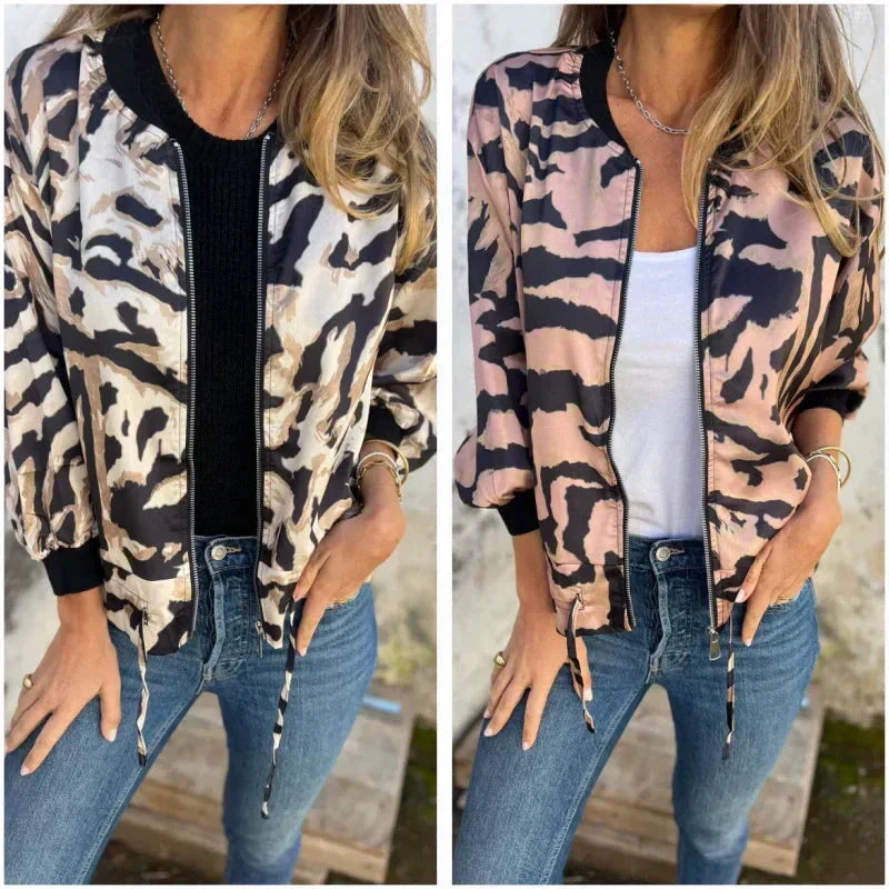 LeopardJacket: Elegant Stijlvol Leopardprint Jasje