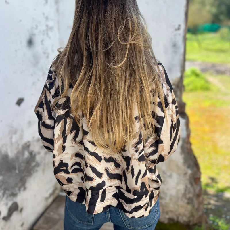 LeopardJacket: Elegant Stijlvol Leopardprint Jasje
