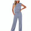 Marcatino™ ComfotableSet: Comfortabele Stijlvolle Met Mouwloze Top En Broek Set