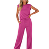 Marcatino™ ComfotableSet: Comfortabele Stijlvolle Met Mouwloze Top En Broek Set