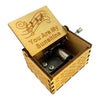 MusicBox 1+1 GRATIS - Hand Zwengel Houten Muziekdoos