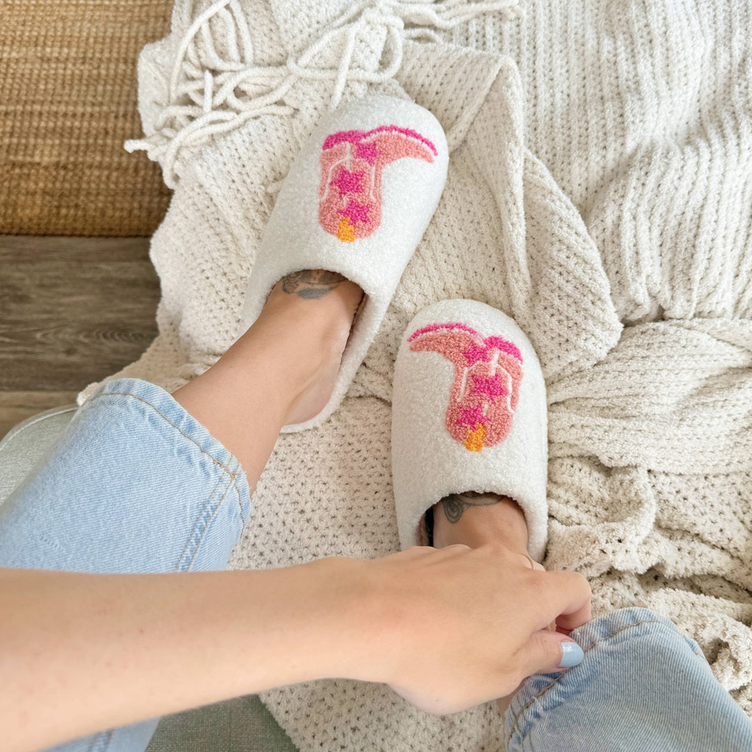 Marcatino™ | Cowboylaarzen Slippers